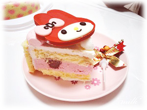 マイメロディのクリスマスケーキ - ＊めろめろマイメロディ＊