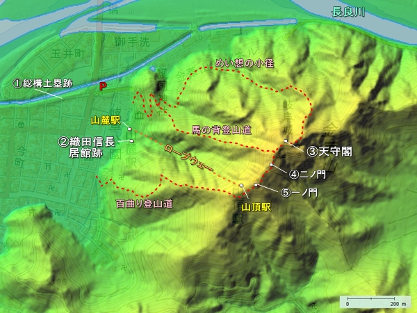 岐阜城 - お城散歩