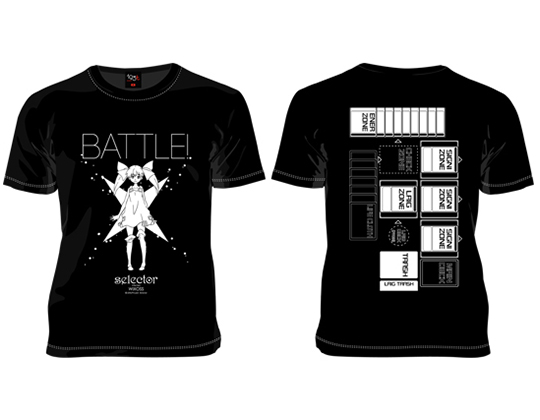 WIXOSS】Tシャツの背面に「ウィクロス」で遊べるプレイマットを