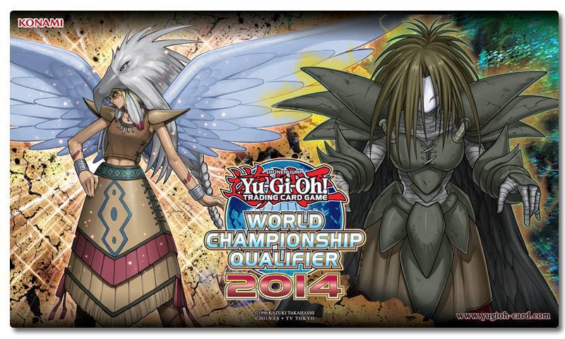 遊戯王】世界選手権2014 北米地域の参加賞プレイマット＆スリーブの
