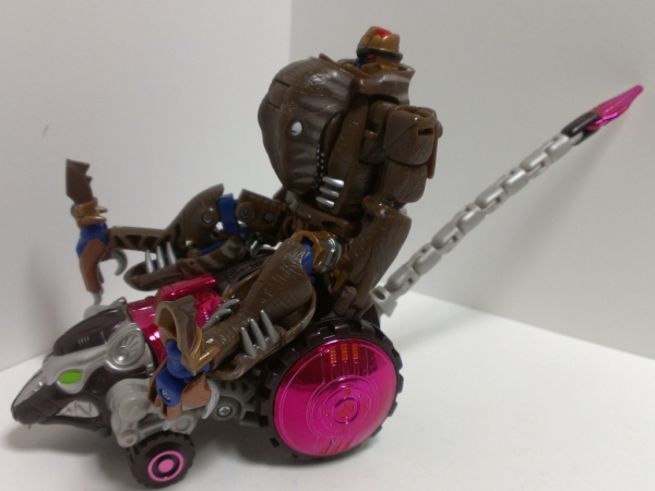 レビュー TF ビーストウォーズメタルス 閃光の対決 メタルスラットル