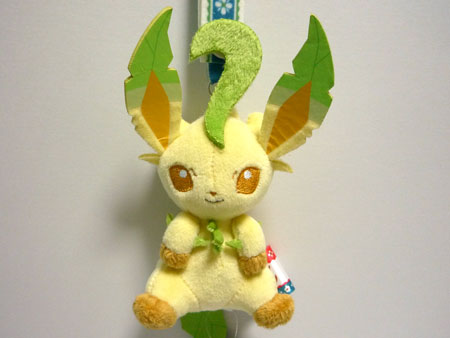 I LOVE EIEVUI カバンに付けられるでっかいぬいぐるみ1 リーフィア