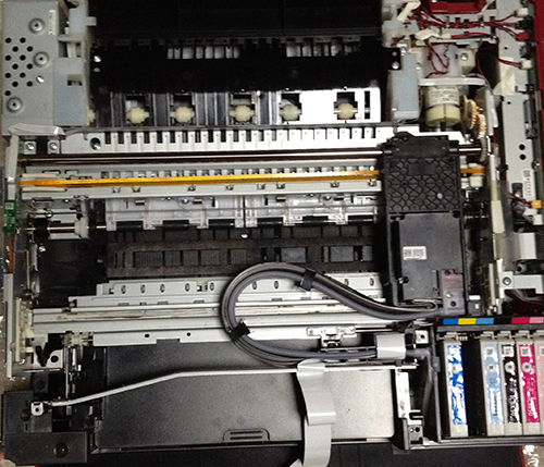 やってみればいいじゃん！！ 【PRINTER】EPSON EP-804Aを分解してみた結果