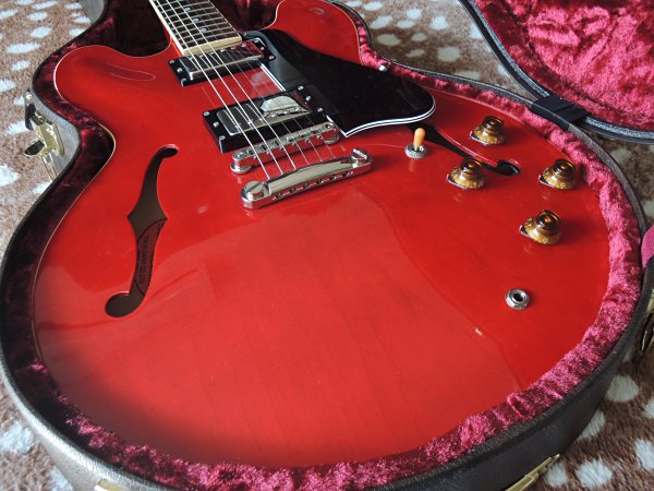 My Guitar Gently Weeps (15) Tokai HES-180 SR 2012 See Through Red