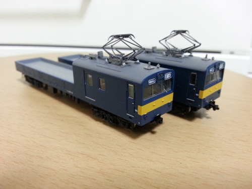 鉄コレ20弾 「クモル145とクル144」の整備完了 - 入線車両