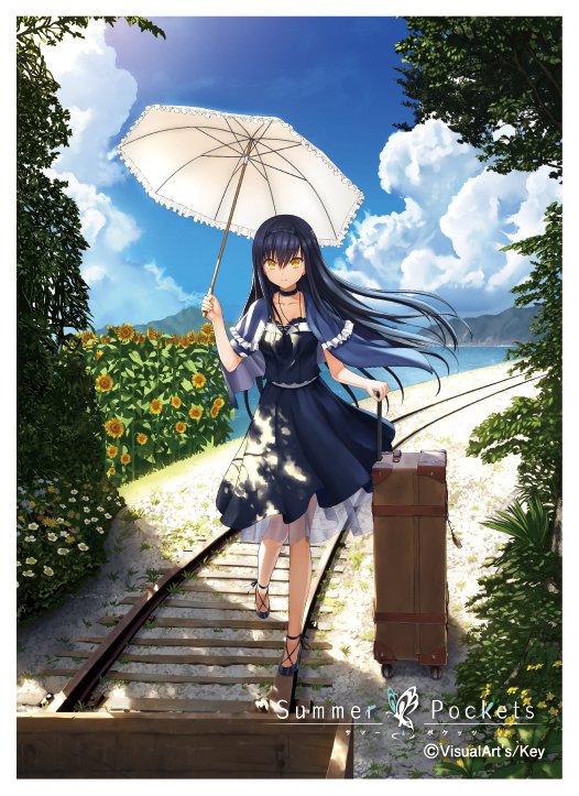 スリーブ】ゲームメーカーkeyの最新作「Summer Pockets」から『鳴瀬