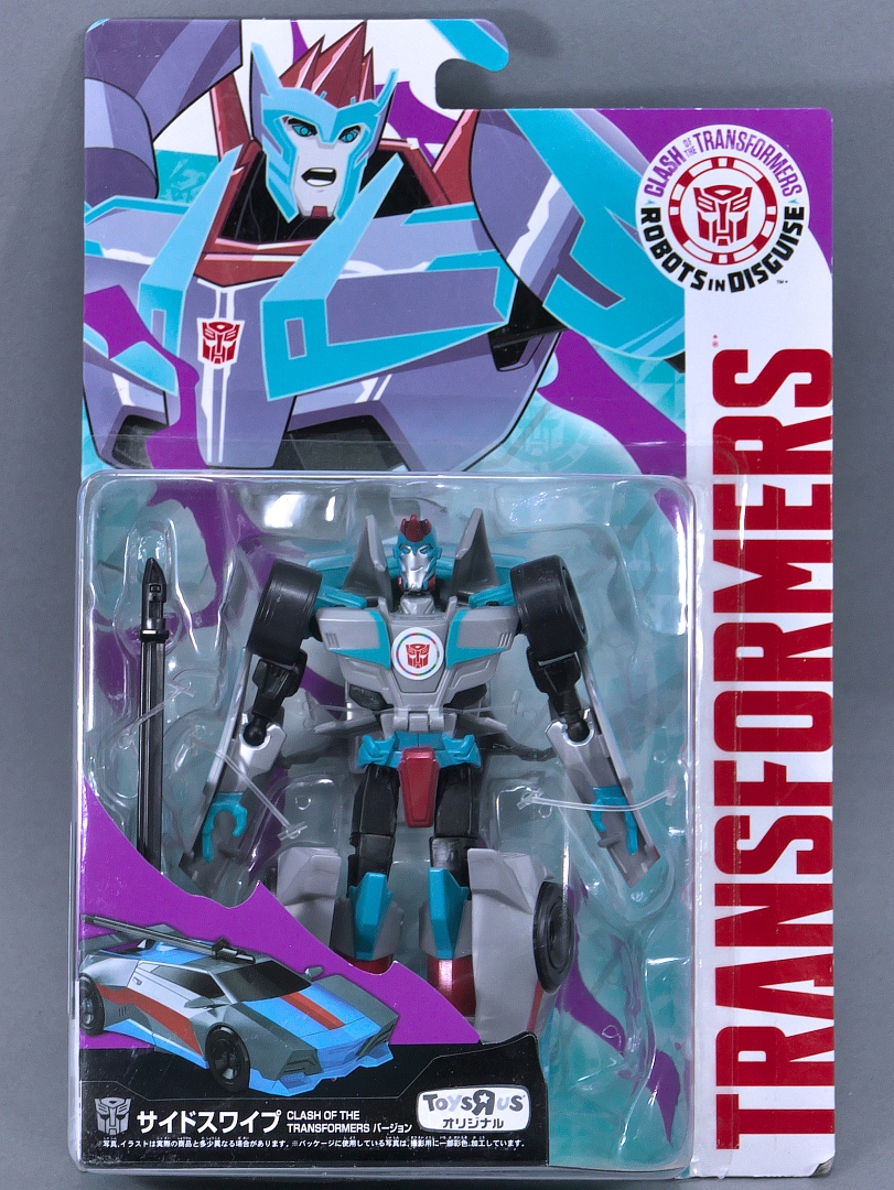 トランスフォーマーアドベンチャー サイドスワイプ CLASH OF THE