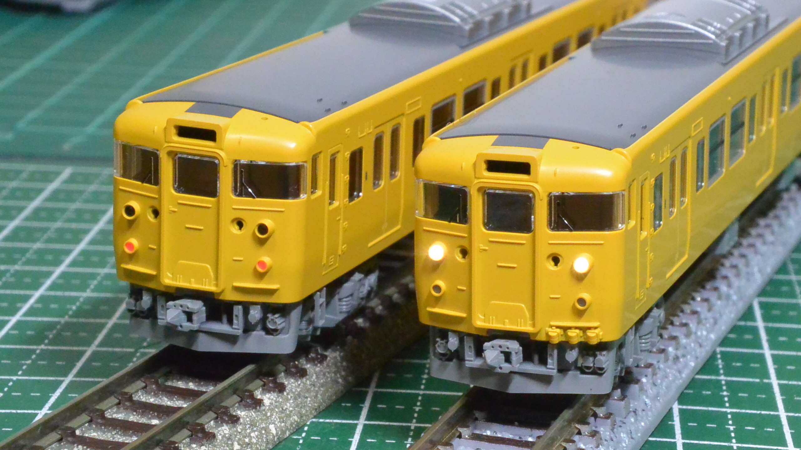 TOMIX_115系2000番台40N更新車黄色入線整備(1) - 森の小径