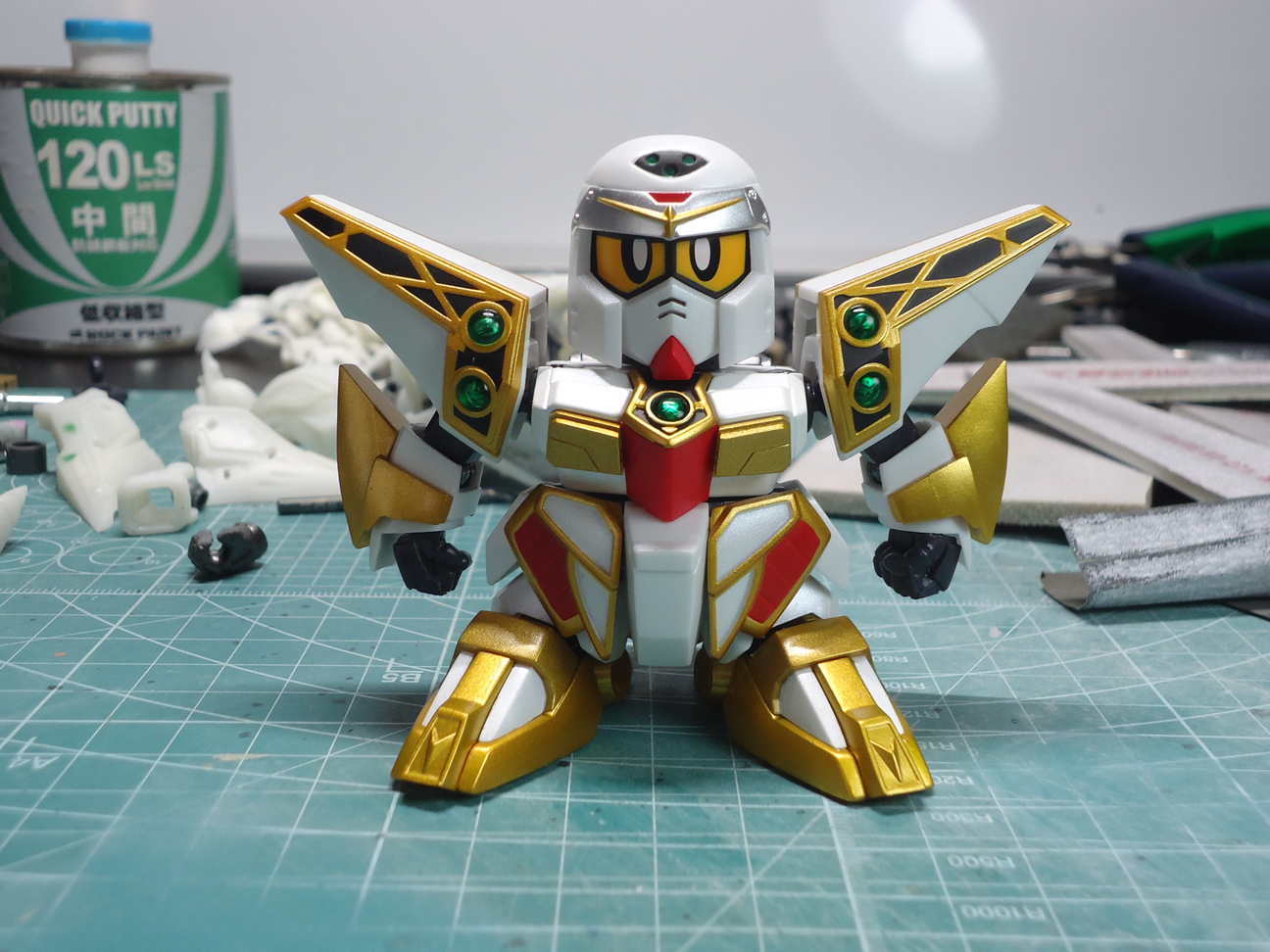 SDX 三代目頑駄無大将軍 修正記 ガンプラ制作工房