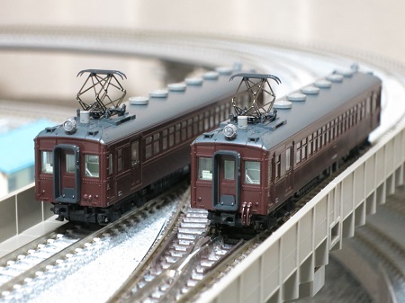 クモハ42 001＋クモハ42 006（ぶどう色） - Neko Transport Museum