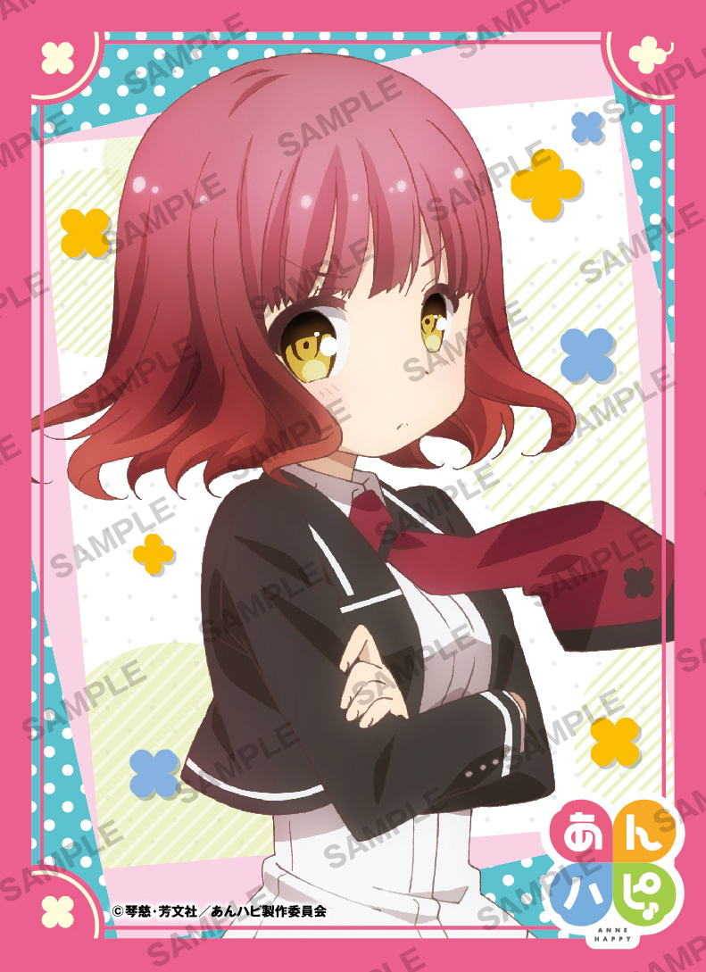 スリーブ】アニメ「あんハピ♪」から「はなこ」「ヒバリ」「ぼたん