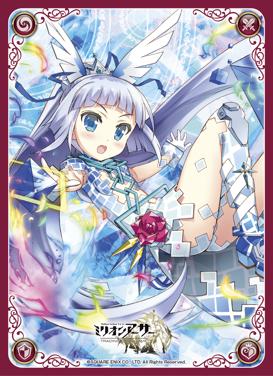 スリーブ】ミリオンアーサーTCGから「【青の魔導器】複製型エル