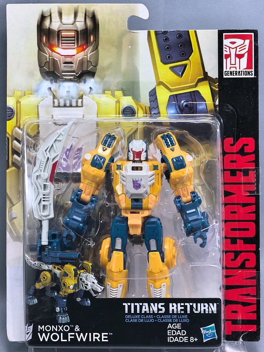トランスフォーマー GENERATIONS TITANS RETURN ウルフワイアー(MONXO