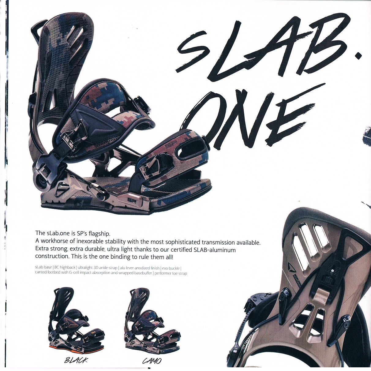 2016-2017 SP BINDINGS(SPﾋﾞﾝﾃﾞｨﾝｸﾞ) Slab.ONE(ｴｽﾗﾌﾞﾜﾝ） | 海底少年