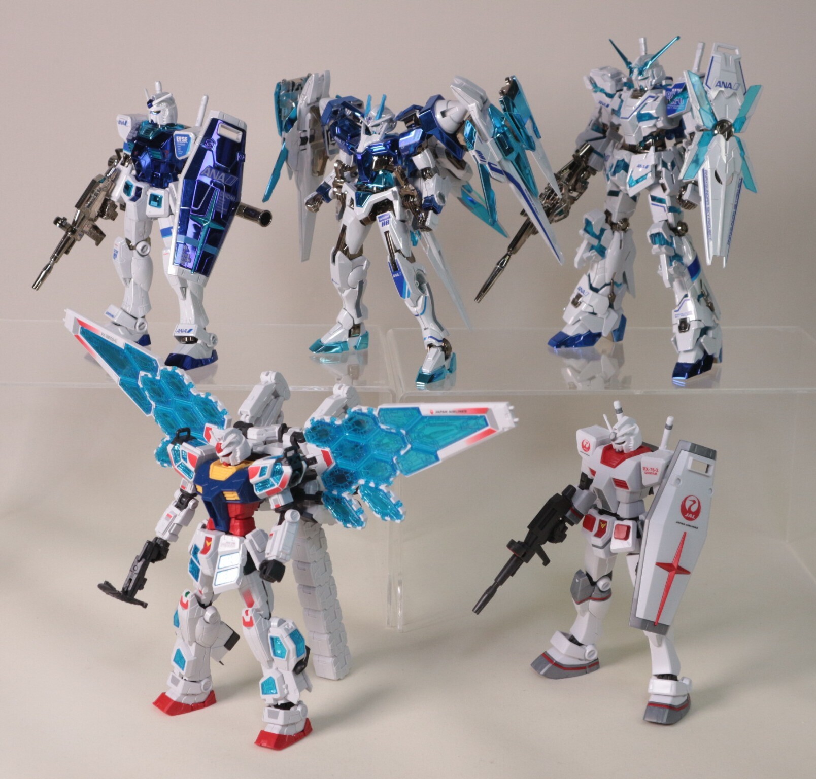 EXPO2025 1/144 RX-78F00/E ガンダム (EX-001 グラスフェザー装備)[JAL