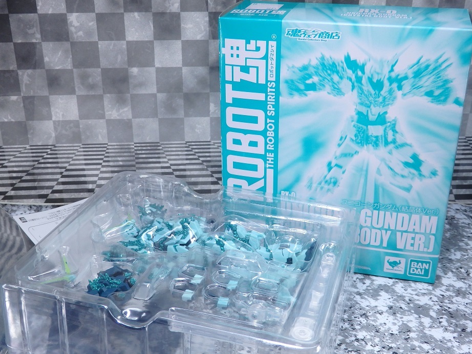 相撲ロボット製作部（更新停止） ROBOT魂 ユニコーンガンダム（結晶体