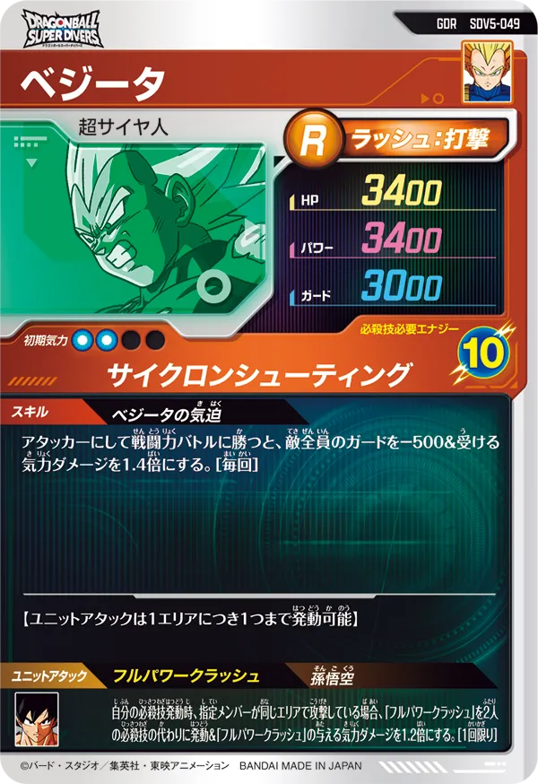 SDV7-054 トランクス：ゼノと相性が良いカード紹介 | ジャスティスの