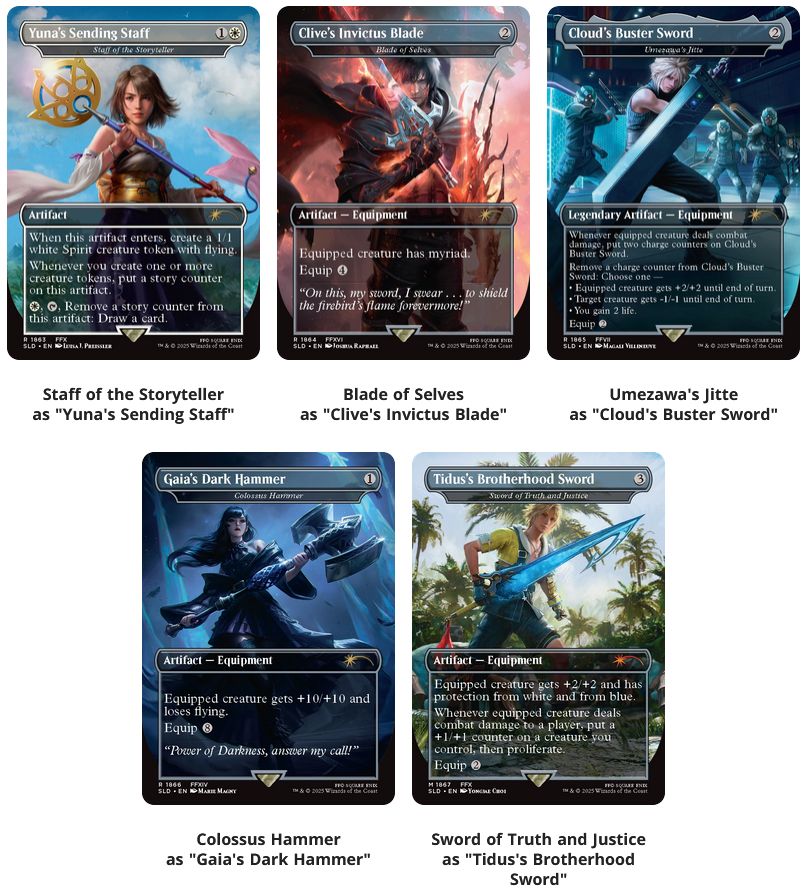 Evaluating the MTG X Final Fantasy Secret Lair Drop | MTGPrice Blog