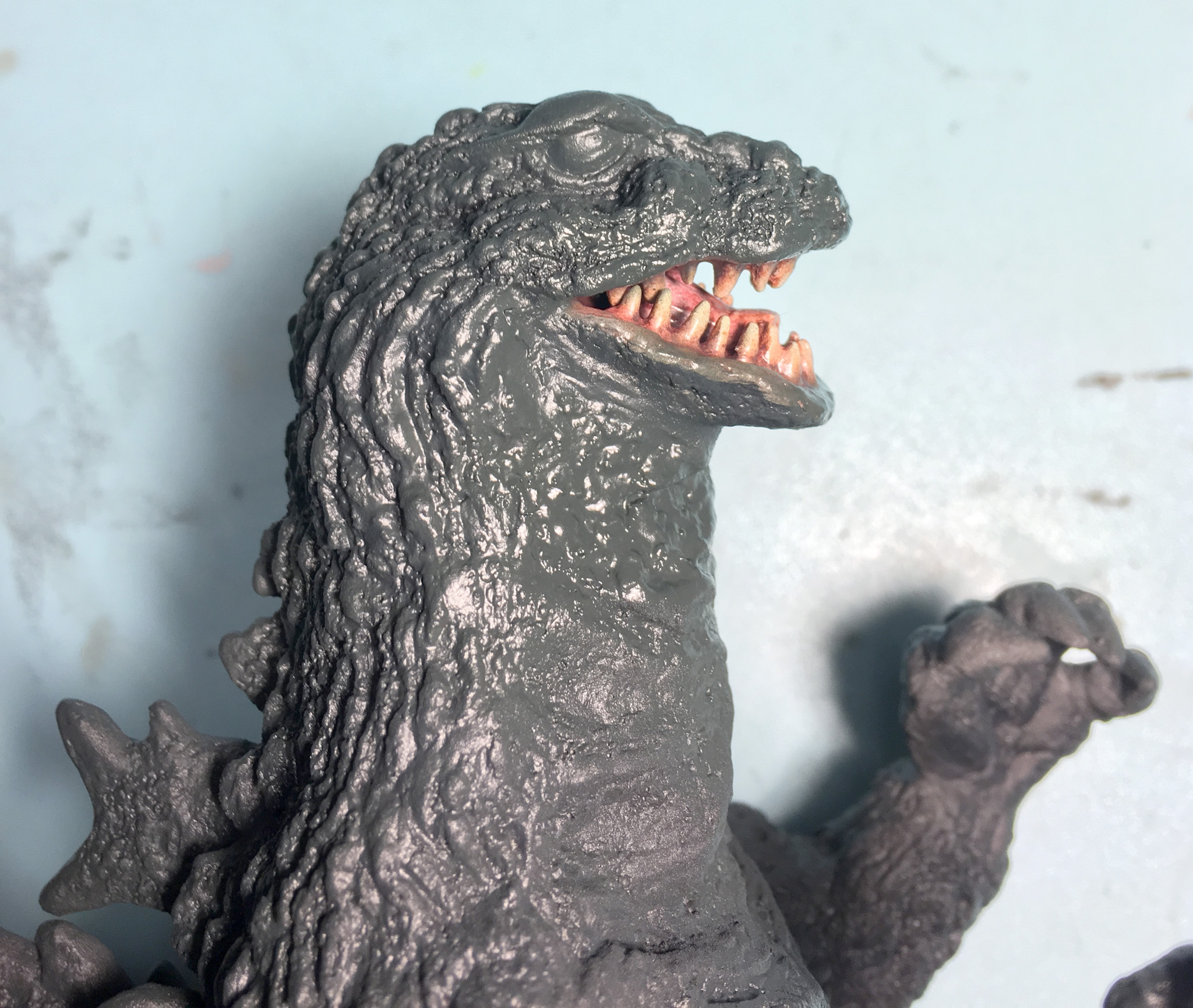 海洋堂 20cmシリーズ『キンゴジ』 全身の塗装 | NegativeMindException