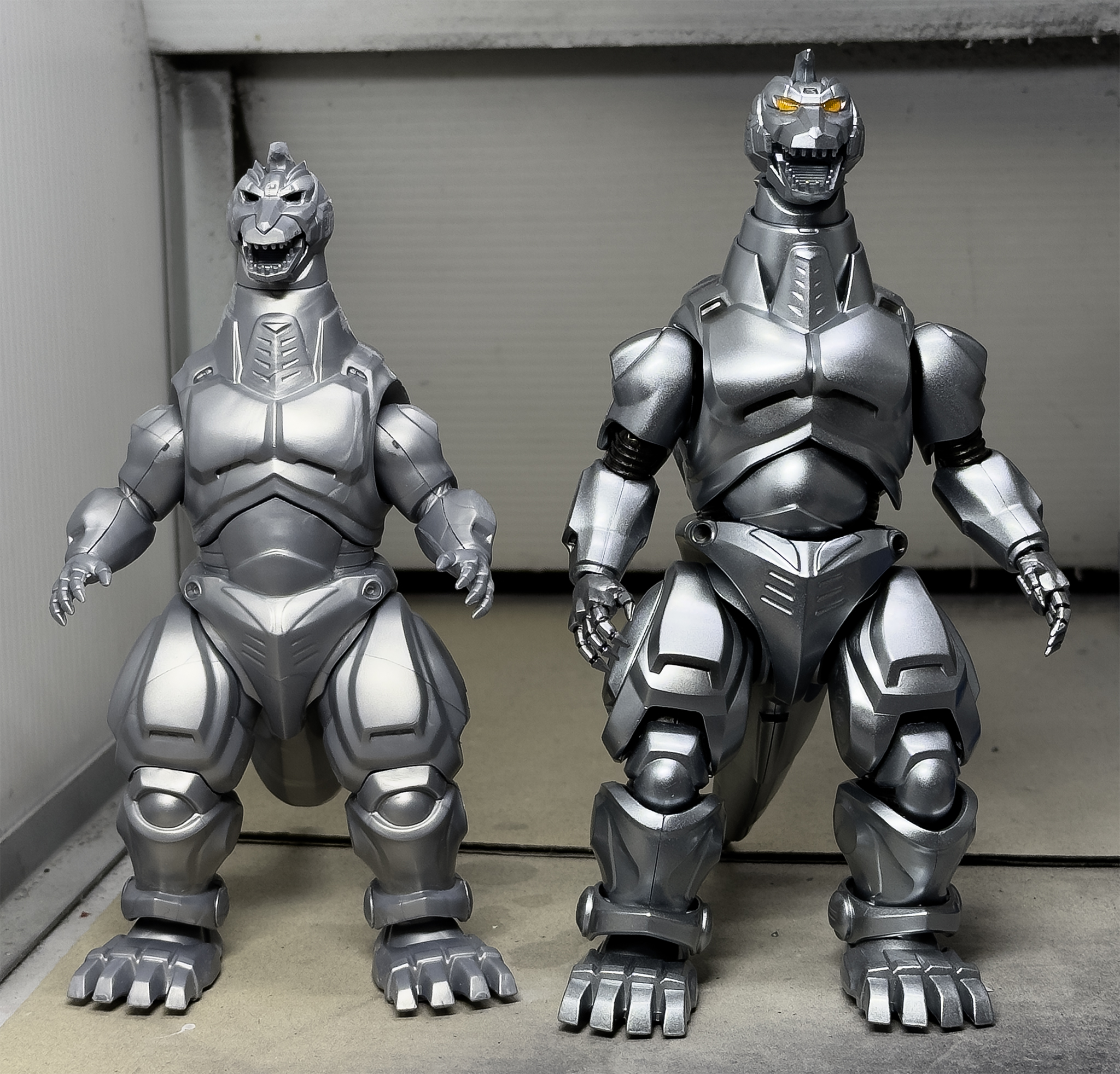 TOHO MONSTERS KIT メカゴジラ (1993) 仮組み | NegativeMindException