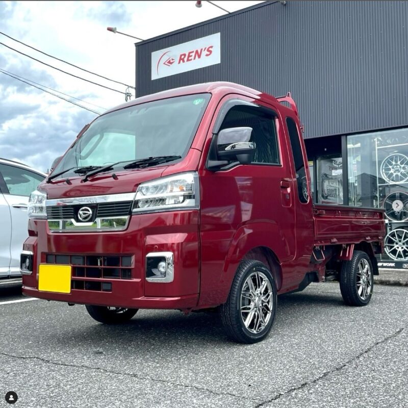 ダイハツ ハイゼットジャンボ WEDS レオニスLM | カーショップレンズは