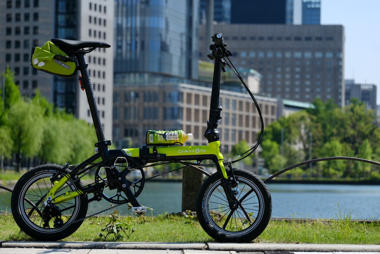 Dahon K3 徒歩に限りなく近い感覚の、空飛ぶ絨毯のようでもある