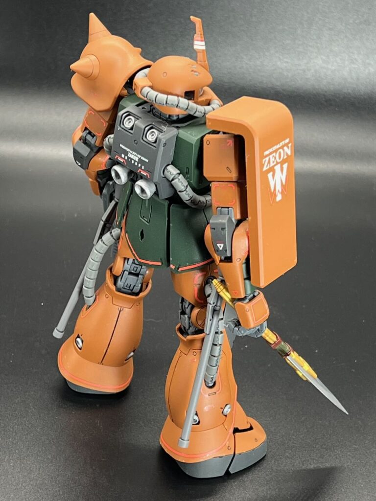 MG MS-06FS ザクII ガルマ・ザビ専用機 – 久光工房