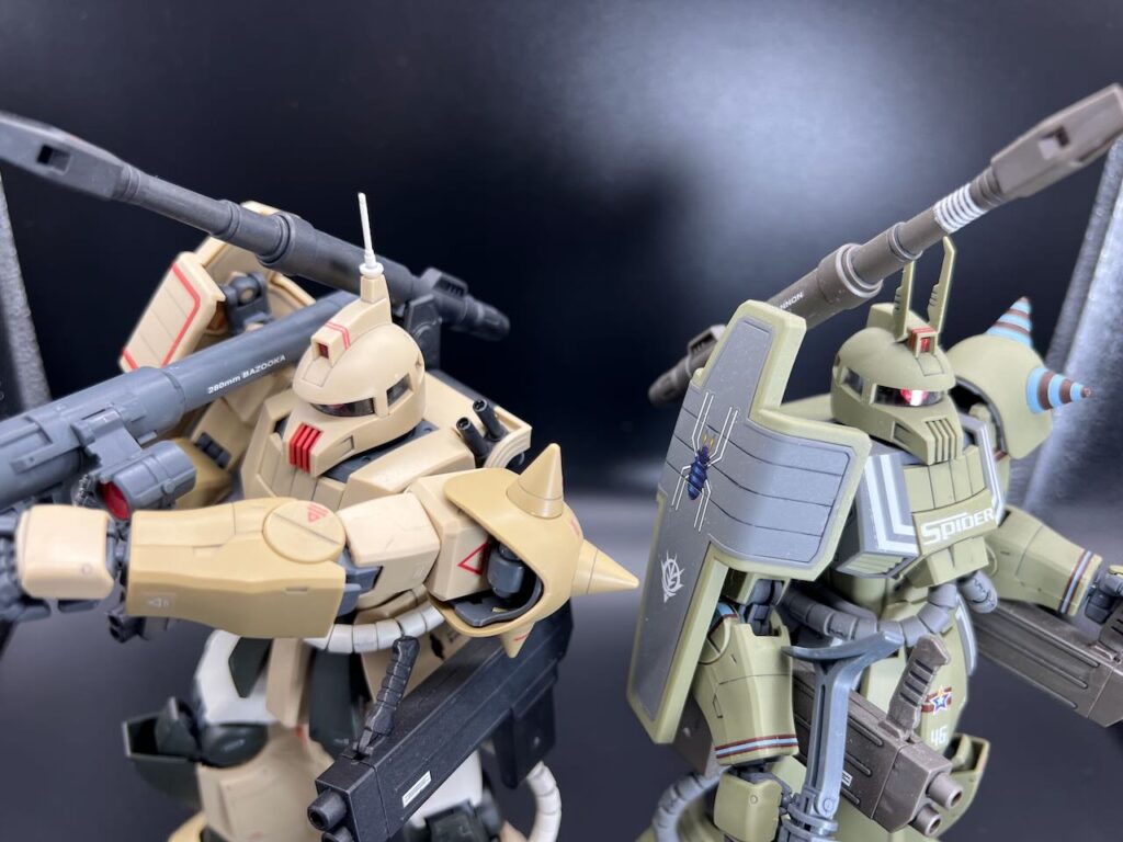 MG MS-06K ザクキャノン イアン・グレーデン専用機 – 久光工房