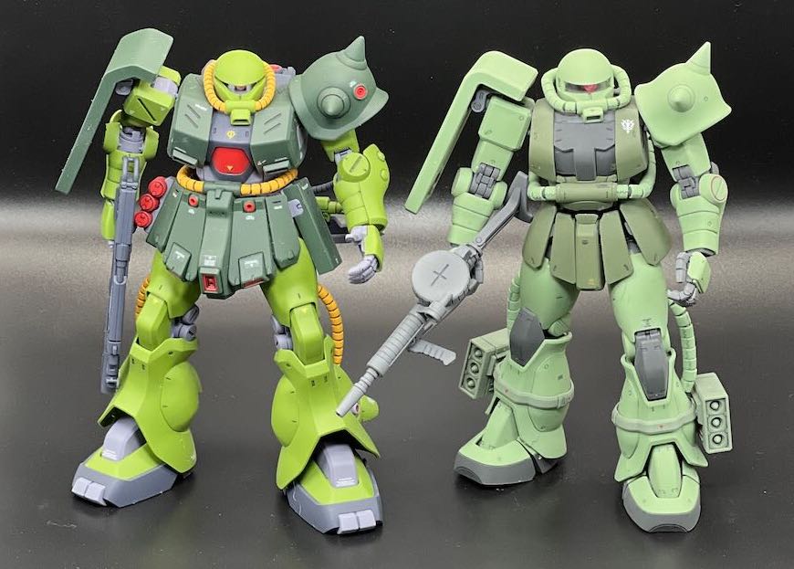 RE/100 MS-06FZ 最終生産型ザクII（ザクII改） – 久光工房