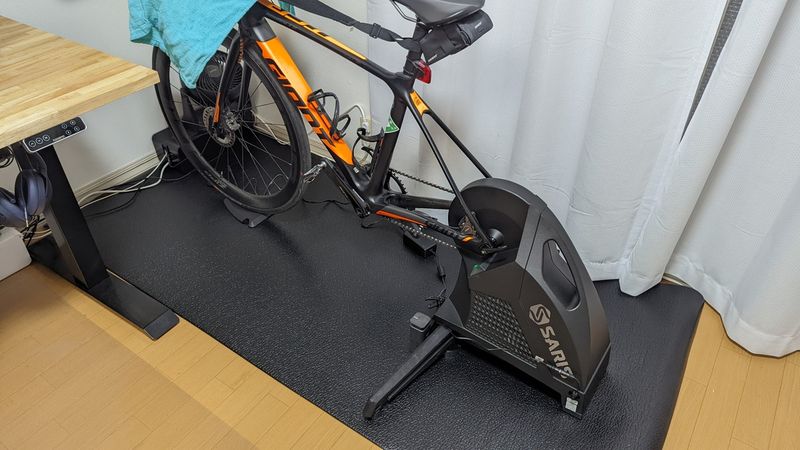 Saris H3ダイレクトドライブ・スマートトレーナー 圧倒的な安定感と高