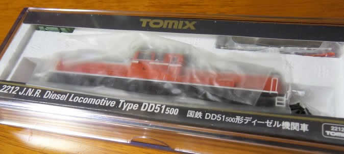 待望の王道ディーゼル機関車！TOMIXのDD51-500をゲット！(品番2212