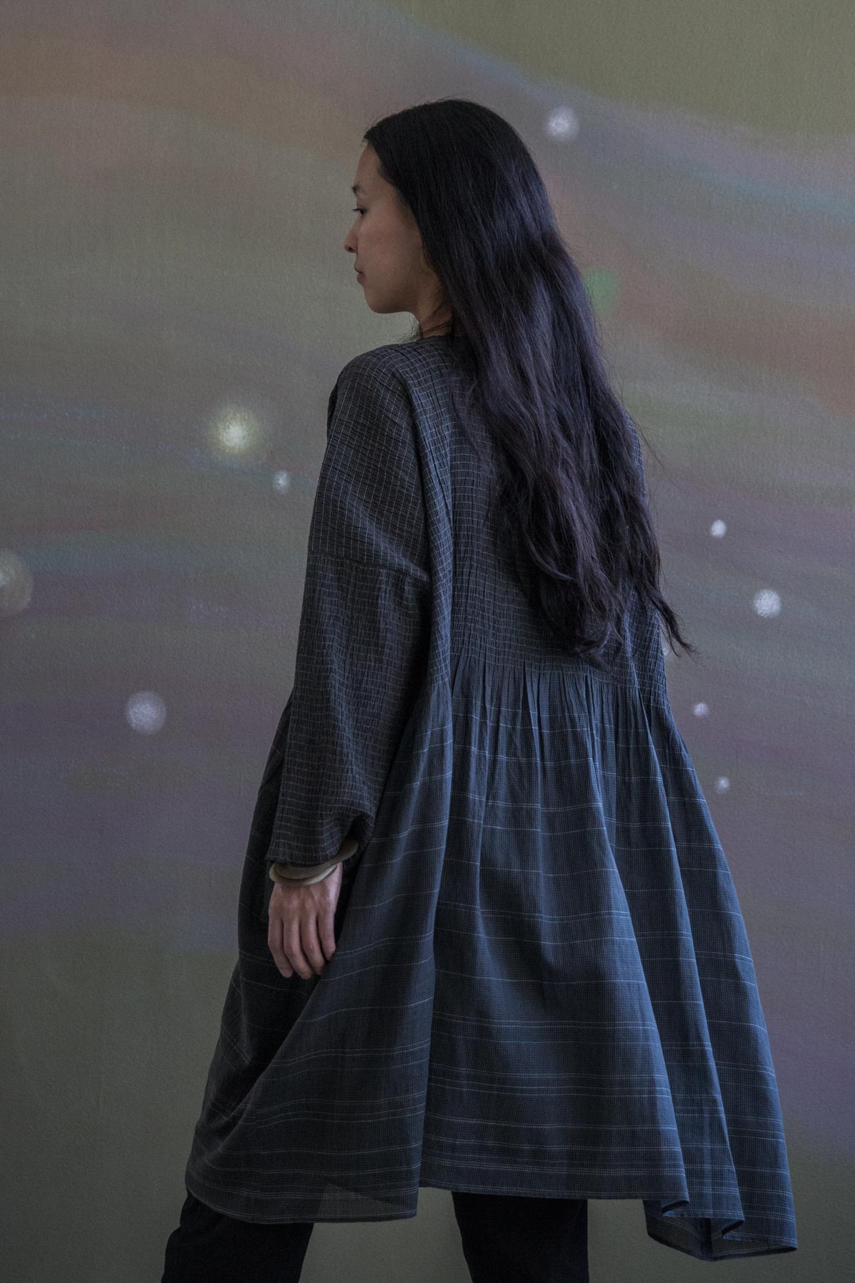 シルクコットン強撚インレイのブラウス | Jurgen Lehl etc.