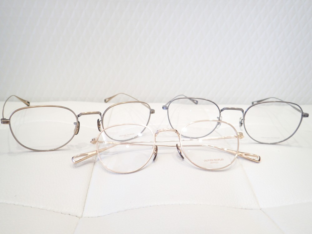 OLIVER PEOPLES(オリバーピープルズ) 「Kiowa」軽やかなメタルフレーム