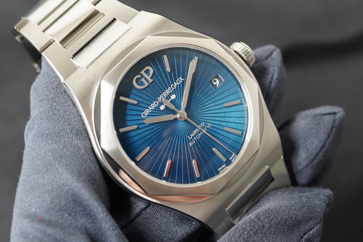 2024年新作】ジラール・ペルゴ ロレアート 藍色 ジャパンエディション