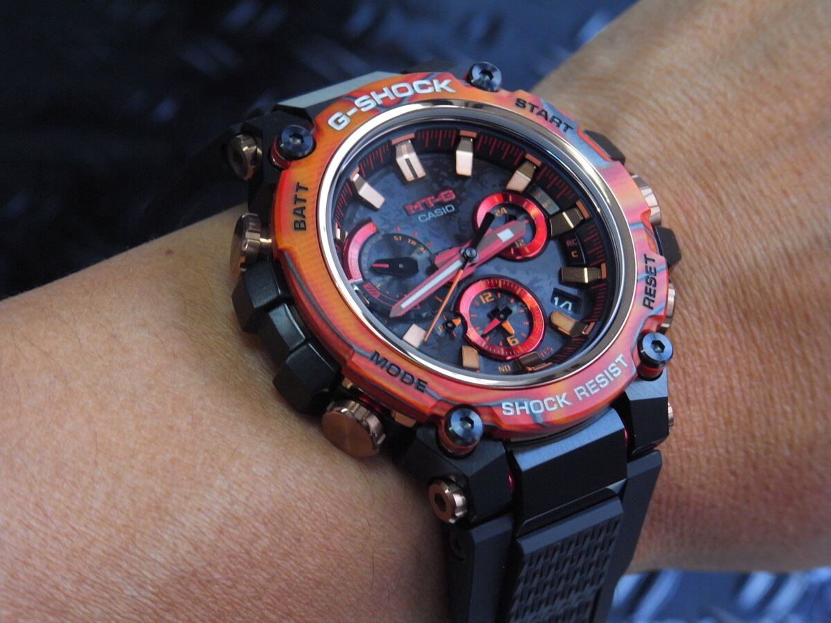 G-SHOCK 40周年記念限定モデル「40th Anniversary Flare Red（フレア