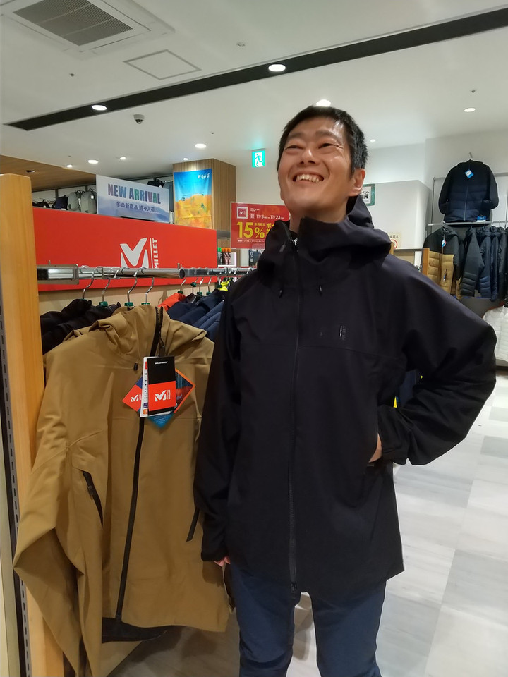 好日山荘 姫路駅前店 : ミレーのティフォン50000ウォームストレッチ