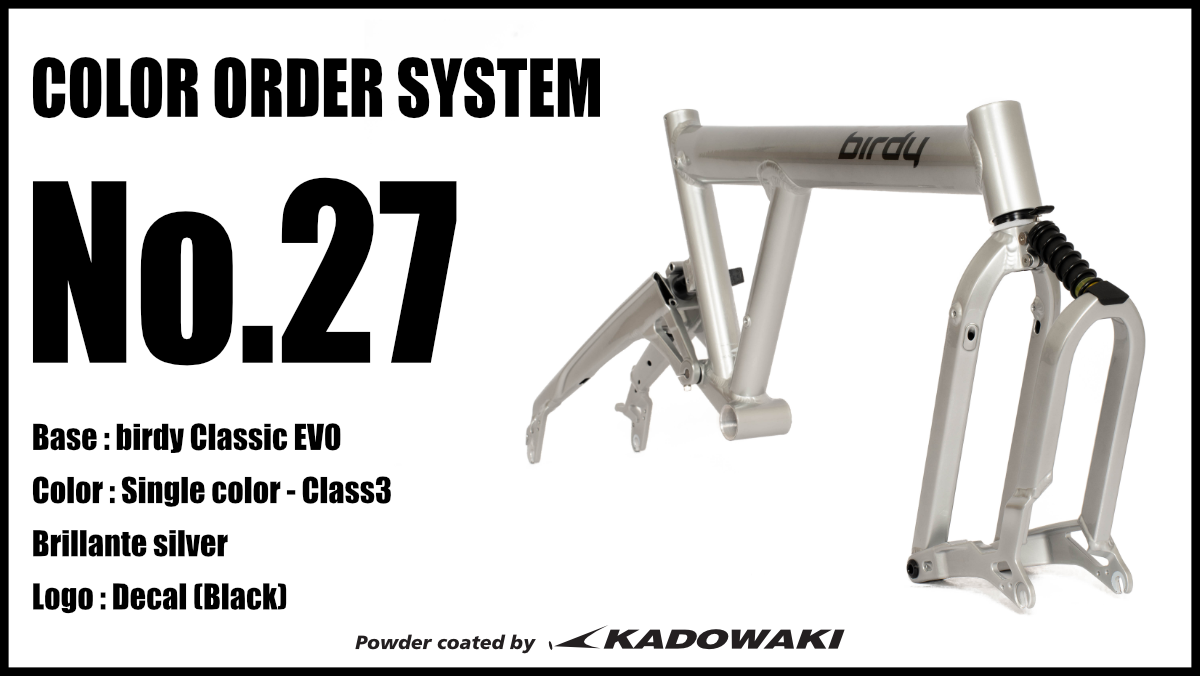 COLOR ORDER SYSTEM – No.27 birdy Classic EVO - blog