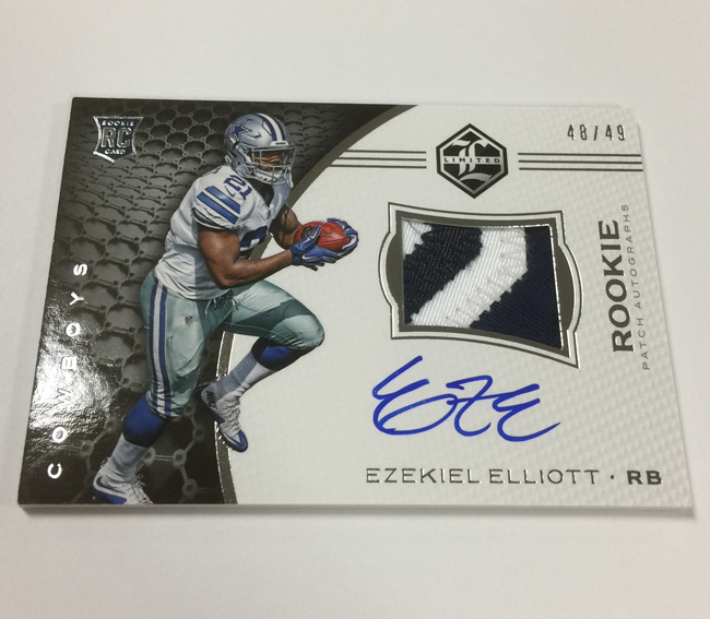 Signature Moves: Ezekiel Elliott Autographs Arrive for 2016