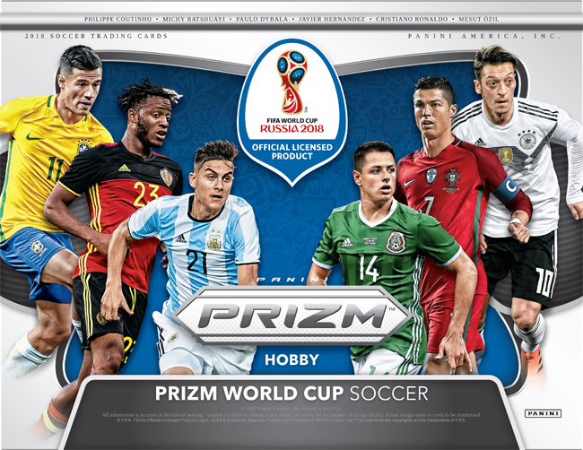 Panini America Provides Detailed First Look at 2018 FIFA World Cup