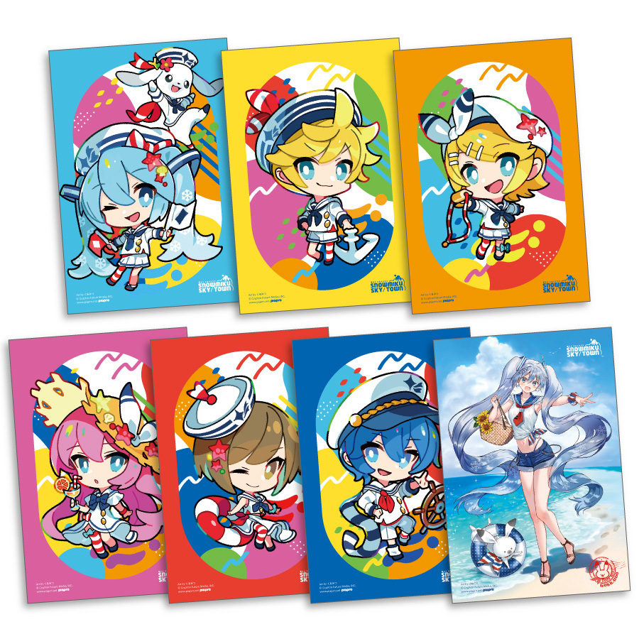 レア】スカイタウン限定 初音ミク コレクションカード 雪ミク 超