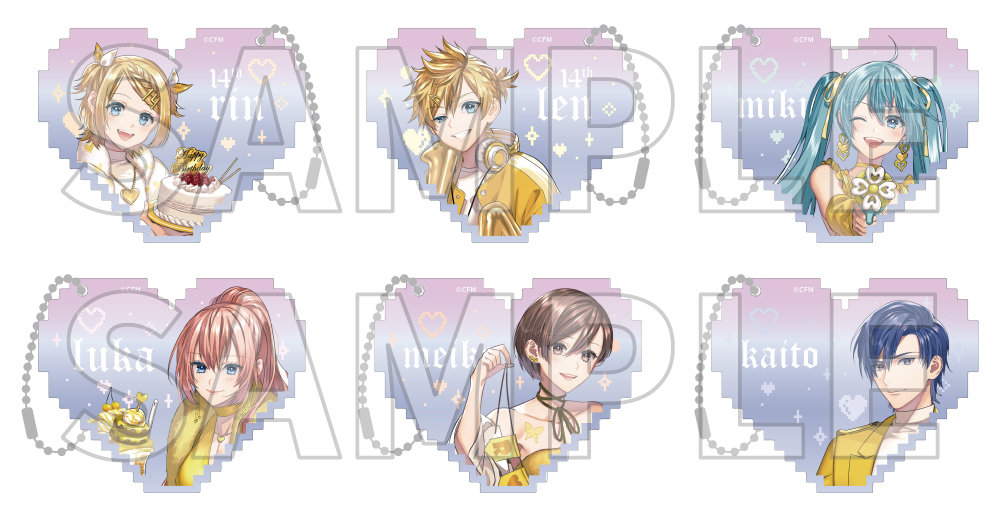 その他（グッズ）】9月21日(水)15:00より「鏡音リン・レン Happy 14th