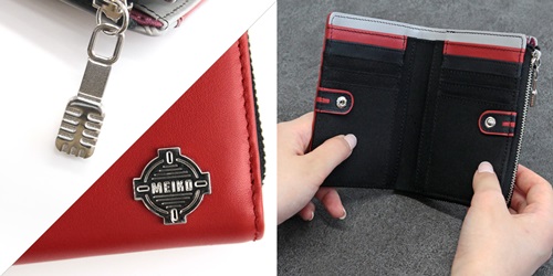 アパレル】SOLWAより、「MEIKO」と「KAITO」の本革二つ折り財布が新