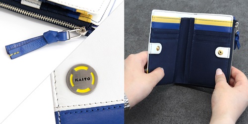 アパレル】SOLWAより、「MEIKO」と「KAITO」の本革二つ折り財布が新