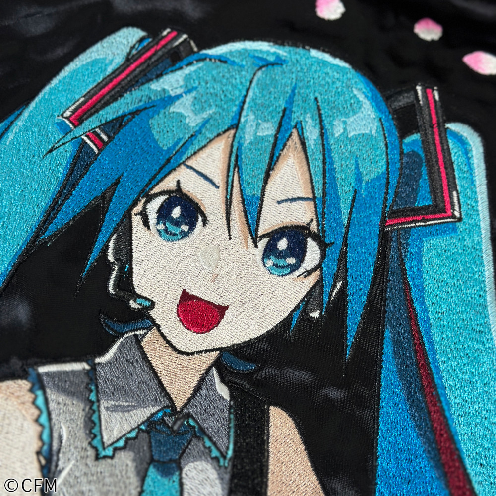 和柄・刺繍アパレルブランド『絡繰魂』より初音ミクのコラボ