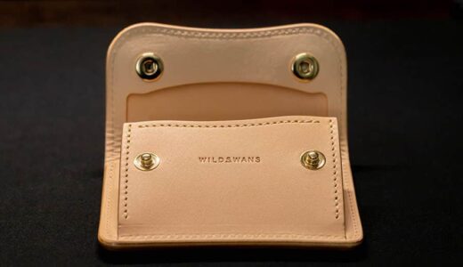 ワイルドスワンズの小銭入れTANGUE(タング)エイジング1日目レビュー