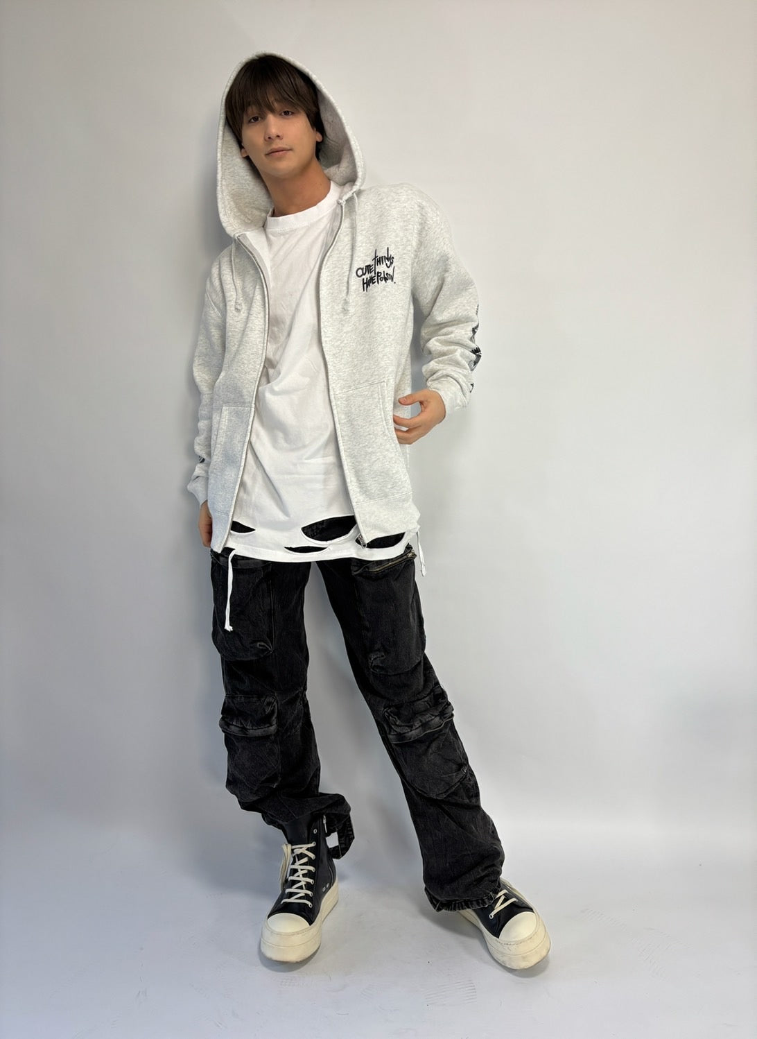 新色入荷】フラワーリップ ジップパーカー | Flower lip zip hoodie