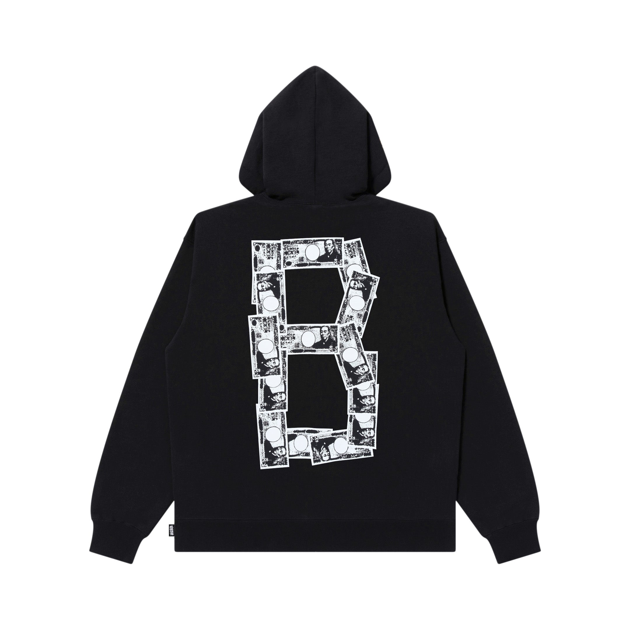 OG YUKICHI BILL HOODIE BLACK – BlackEyePatch