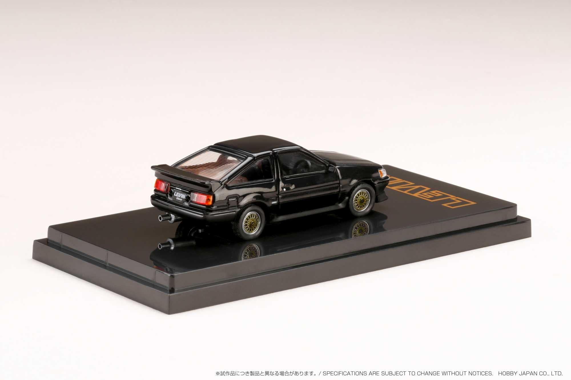 Hobby Japan 1/64 Toyota COROLLA LEVIN AE86 3 DOOR Customized