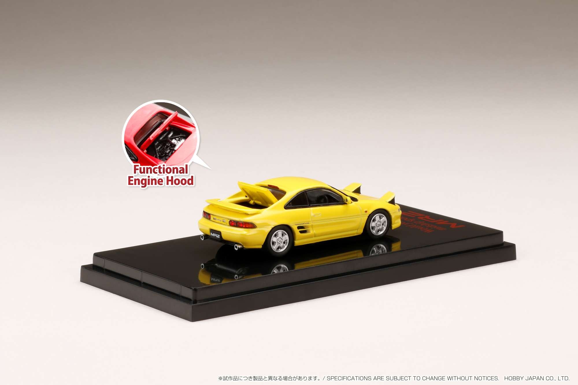 Hobby Japan 1/64 Toyota MR2 (SW20) GT-S 1996 (Open Headlights