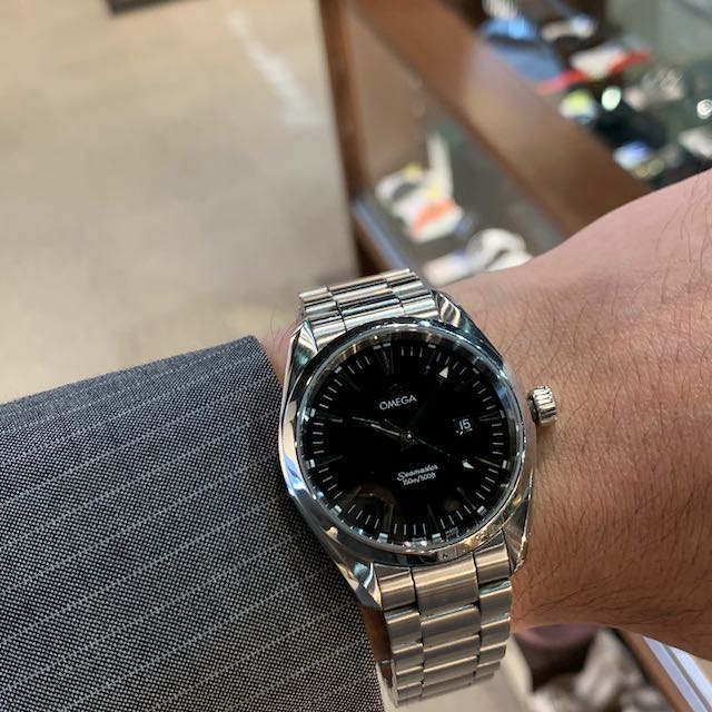 気になる時計を試着してみました【オメガ 2517.50 シーマスター